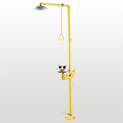 加強(qiáng)防腐復(fù)合式304不銹鋼緊急沖淋洗眼器BH30-1011（ABS）