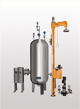 循環水洗眼站-蒸汽加熱洗眼站0209-1096